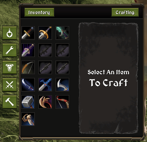 Crafting Overview